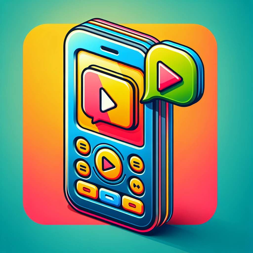 "Image of a feature phone displaying WhatsApp and YouTube interfaces, showcasing KaiOS 4.0's new support for popular applications, marking a significant advancement in feature phone technology."