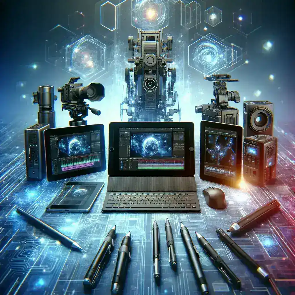 "Comparison of top iPad video editing apps in 2024 for professional content creators, showcasing user interface and editing features."